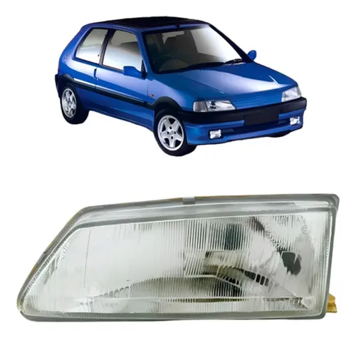 FAROL LADO ESQUERDO PEUGEOT 106 92/96 TYC (NÃO INCLUI SETA)